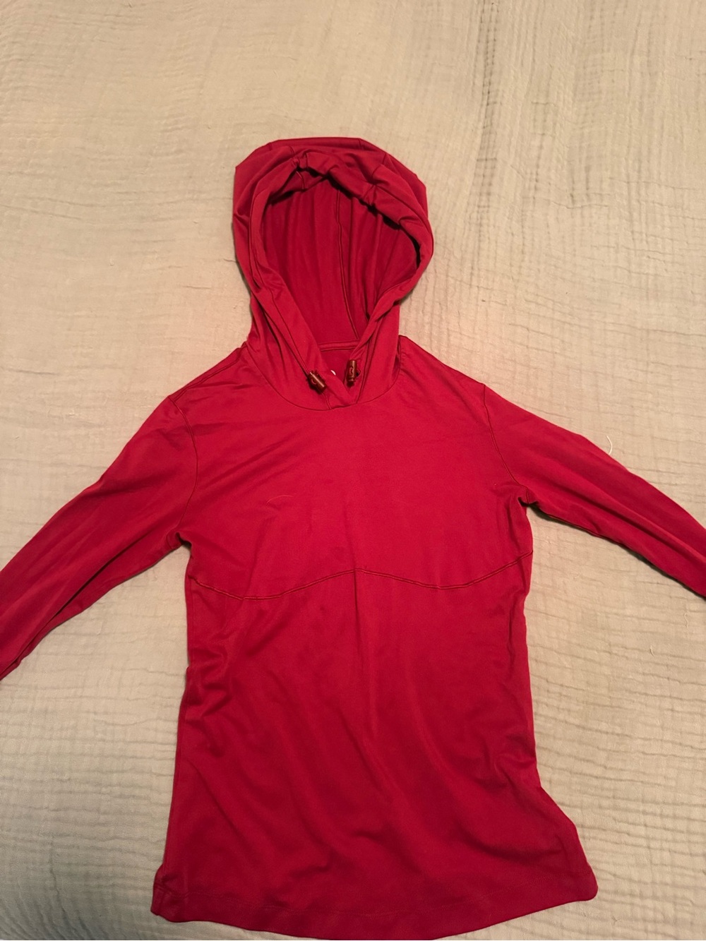 Maroon Alo Yoga hoodie